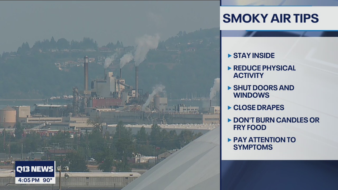 6 tips for dealing with smoky air from wildfires