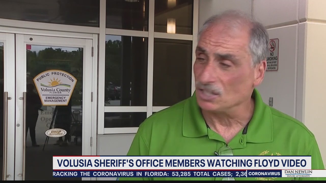 Volusia sheriff has staff review video of George Floyd arrest