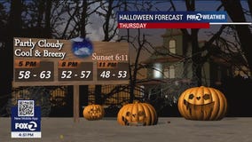 A cool Halloween forecast