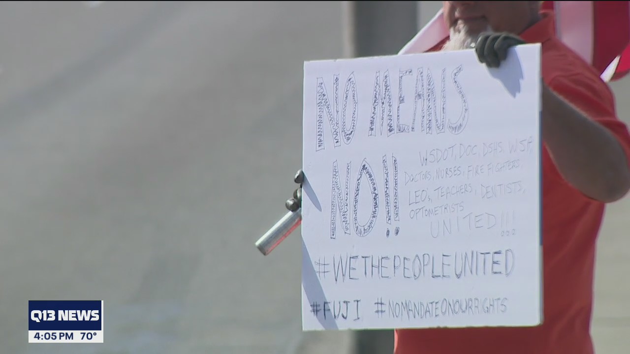 Demonstrations against vaccine