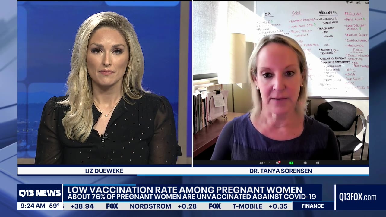 Low vaccination rate among pregnant women