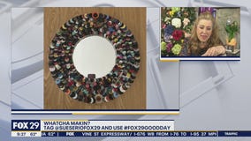 Whatcha Makin: Cinnamon rolls, button mirror