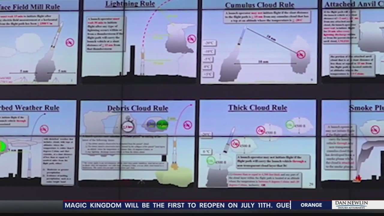 45th Space Wing advises NASA on weather conditions for launch