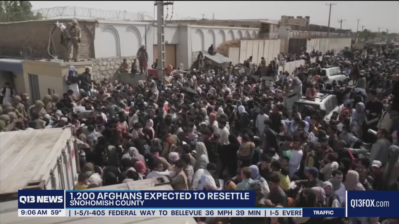 1,200 Afghan refugees expected to resettle in Snohomish County