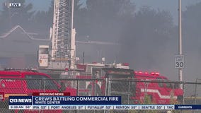 Crews battling commercial fire in White Center