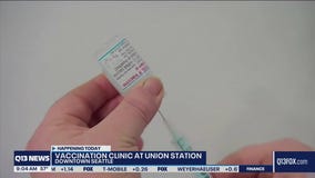 Pop-up vaccination clinic at Seattle's Union Station