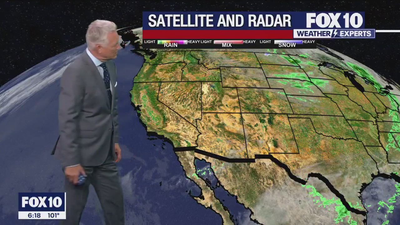 6PM Weather Forecast - 10/6/2023