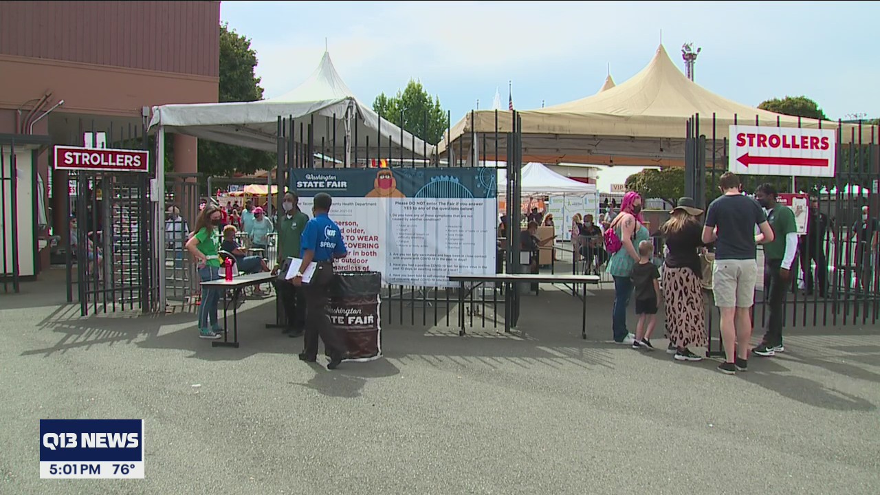 Washington State Fair opens with mask requirement