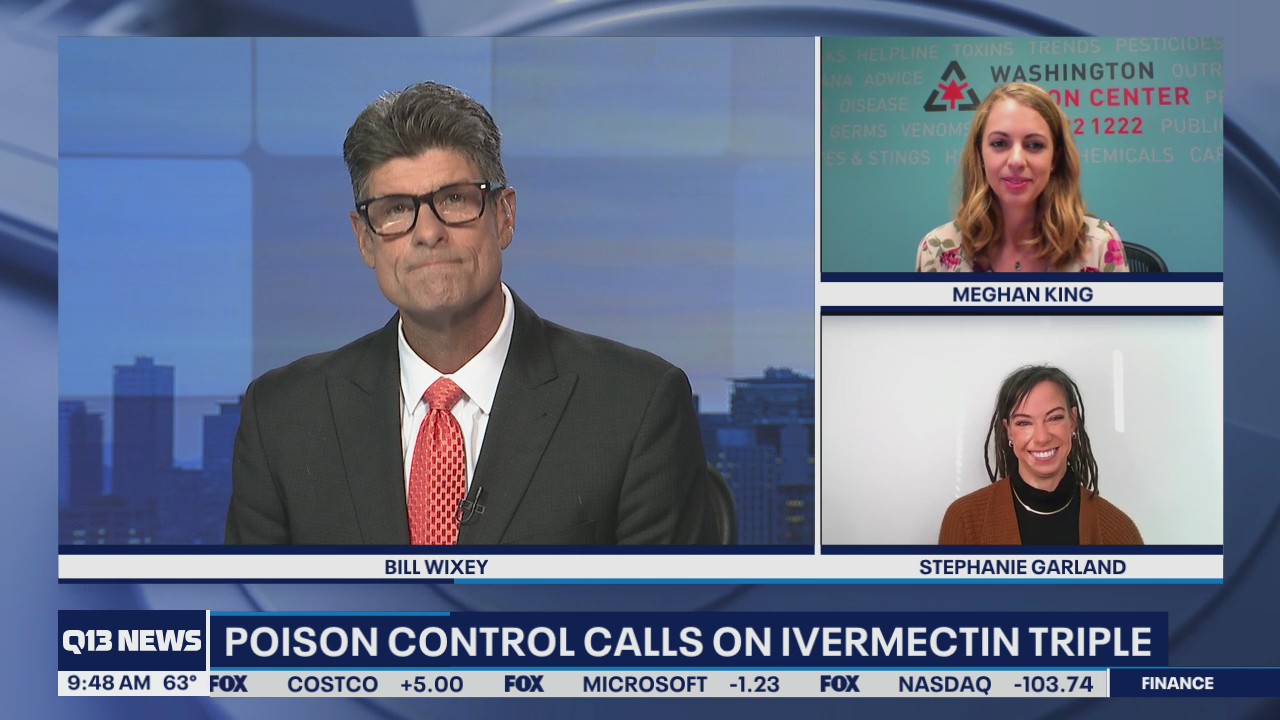 Ivermectin calls to Poison Control triple in Washington state