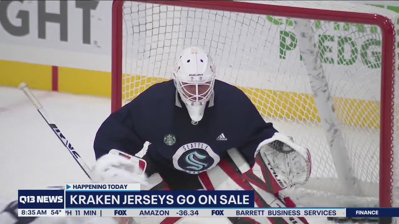 Seattle Kraken jerseys go on sale