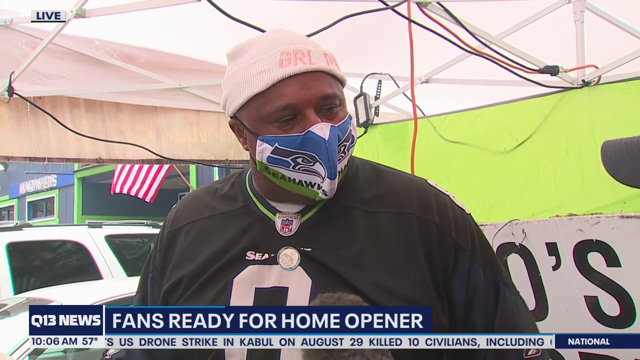 Seahawks fans ready for home opener at Lumen Field