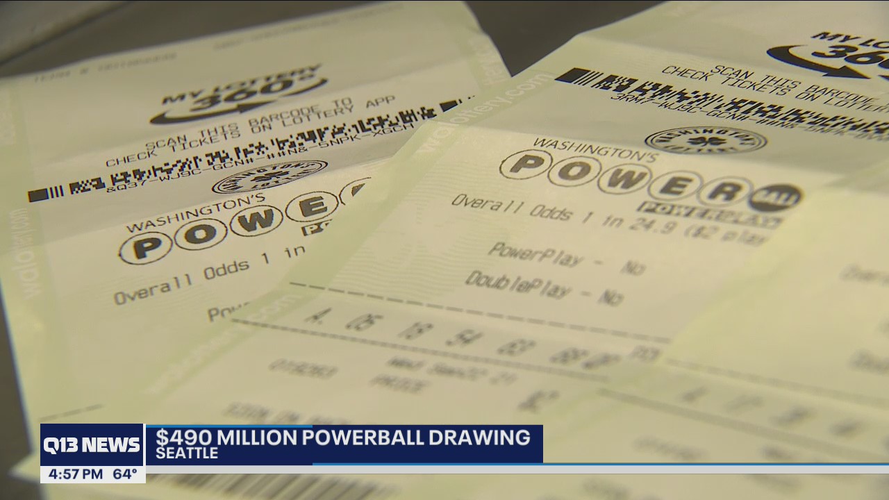 Powerball jackpot nears $500M ahead of today's drawing