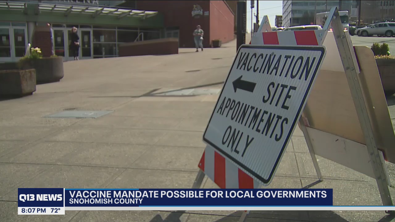 Vaccine mandate possible for local governments