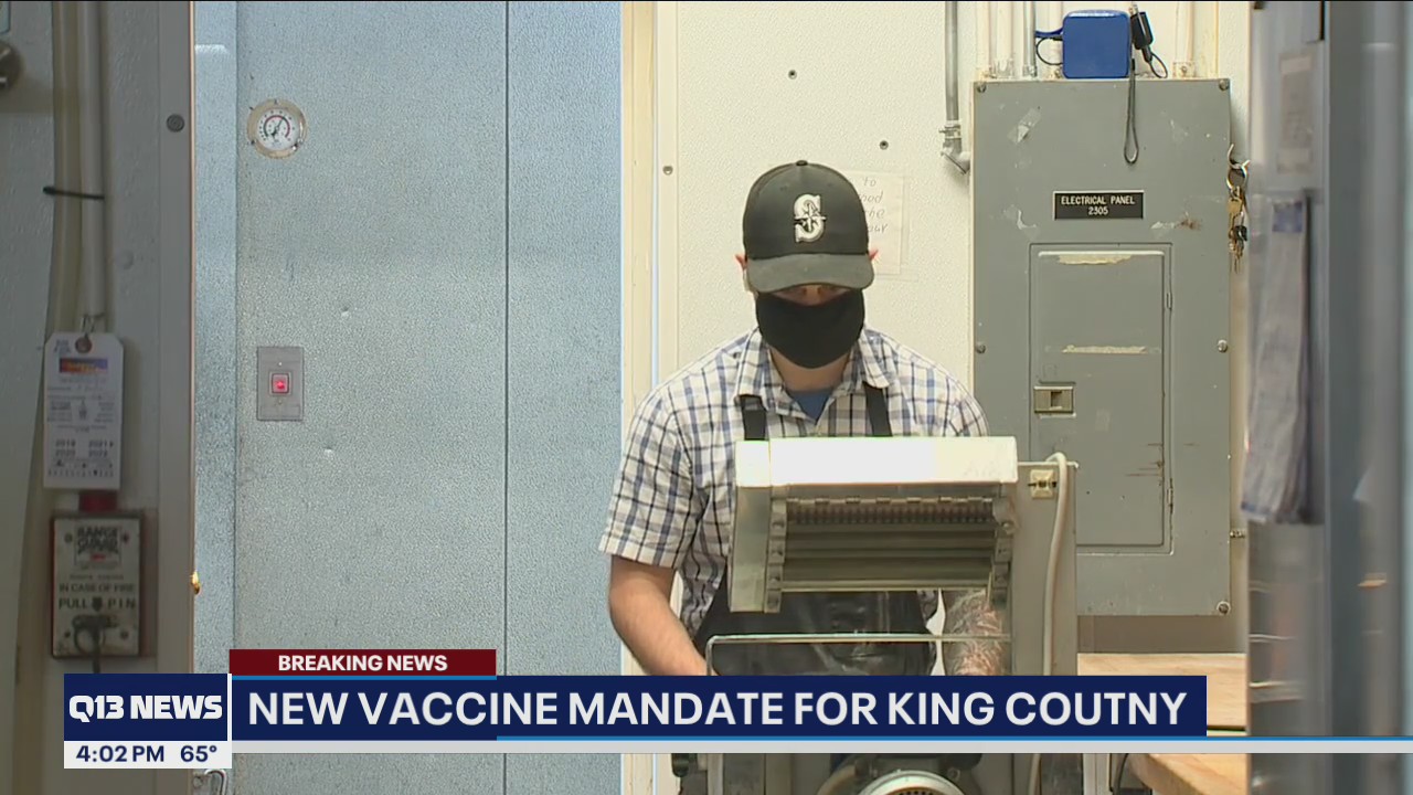 New vaccine mandate for King County