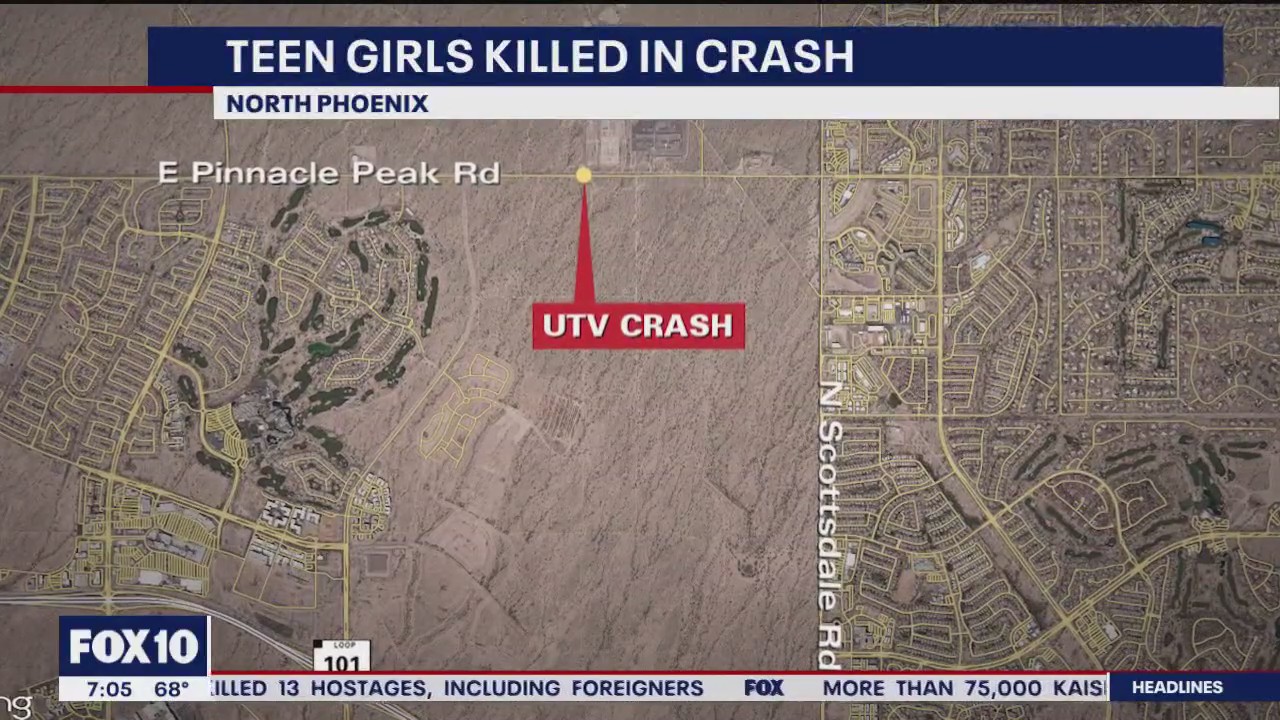 Teen girls killed in UTV crash | FOX 10 Phoenix