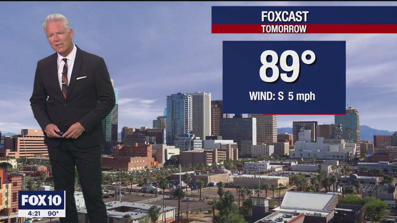 4 p.m. Weather Forecast - 10/12/23