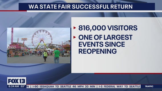 More than 800,000 people visited 2021 Washington State Fair