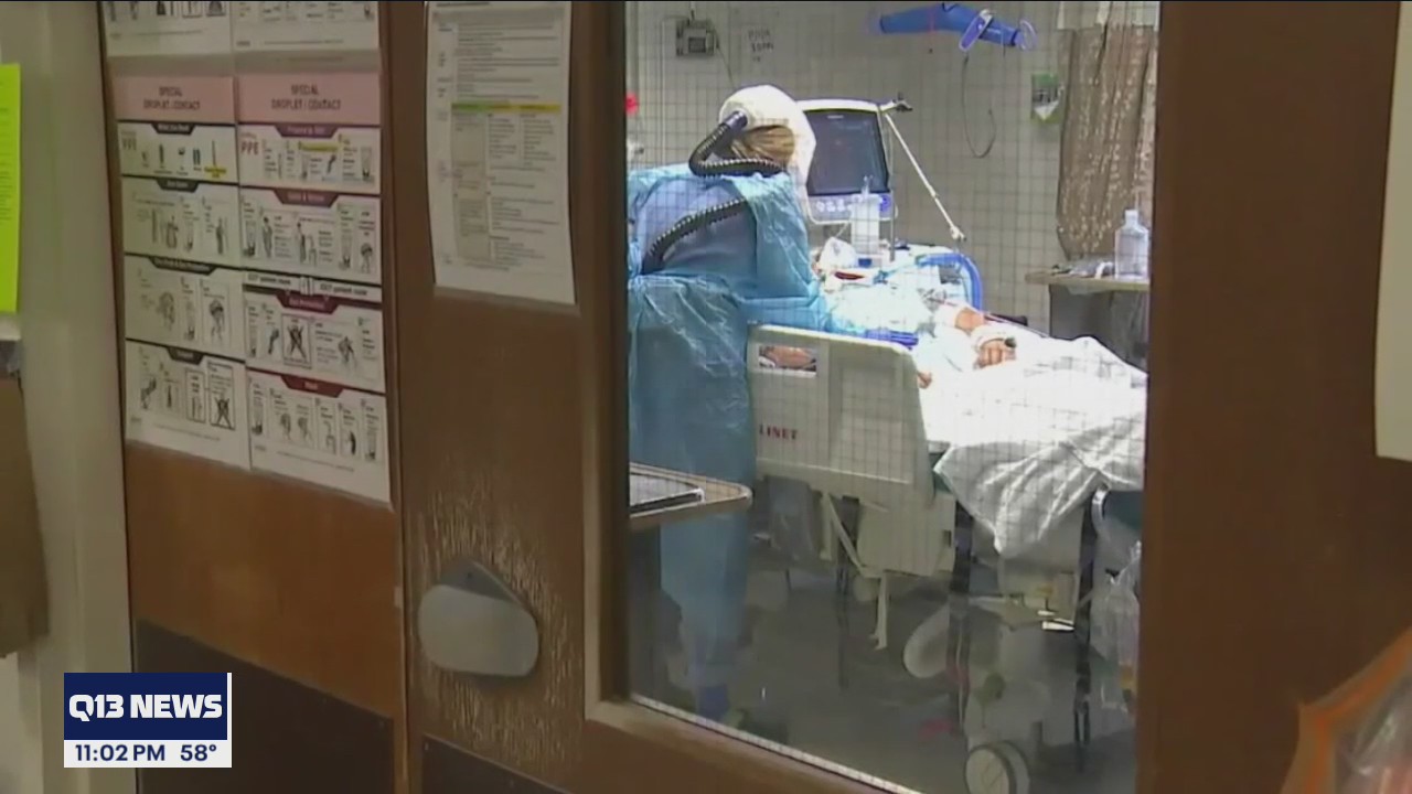 Washington faces nursing shortage among record-high COVID hospitalizations