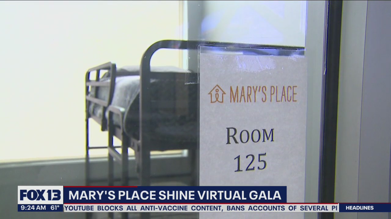 Mary's Place SHINE virtual gala