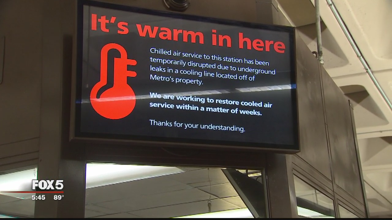 Metro to bring in chillers to cool down Dupont Circle and Farragut North stations
