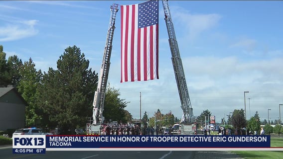 Memorial service honors WSP trooper who died of COVID-19