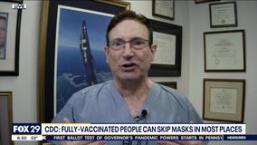 CDC: Fully vaccinated people can skip masks in most places