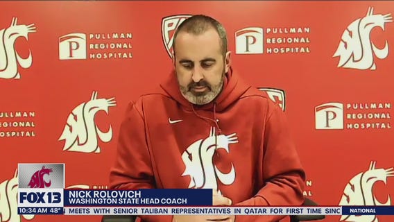 WSU head football coach Nick Rolovich seeks religious exemption from vaccine mandate