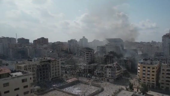 Israel-Hamas war: People flee Gaza