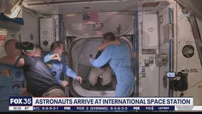 Crew Dragon astronauts arrive at ISS