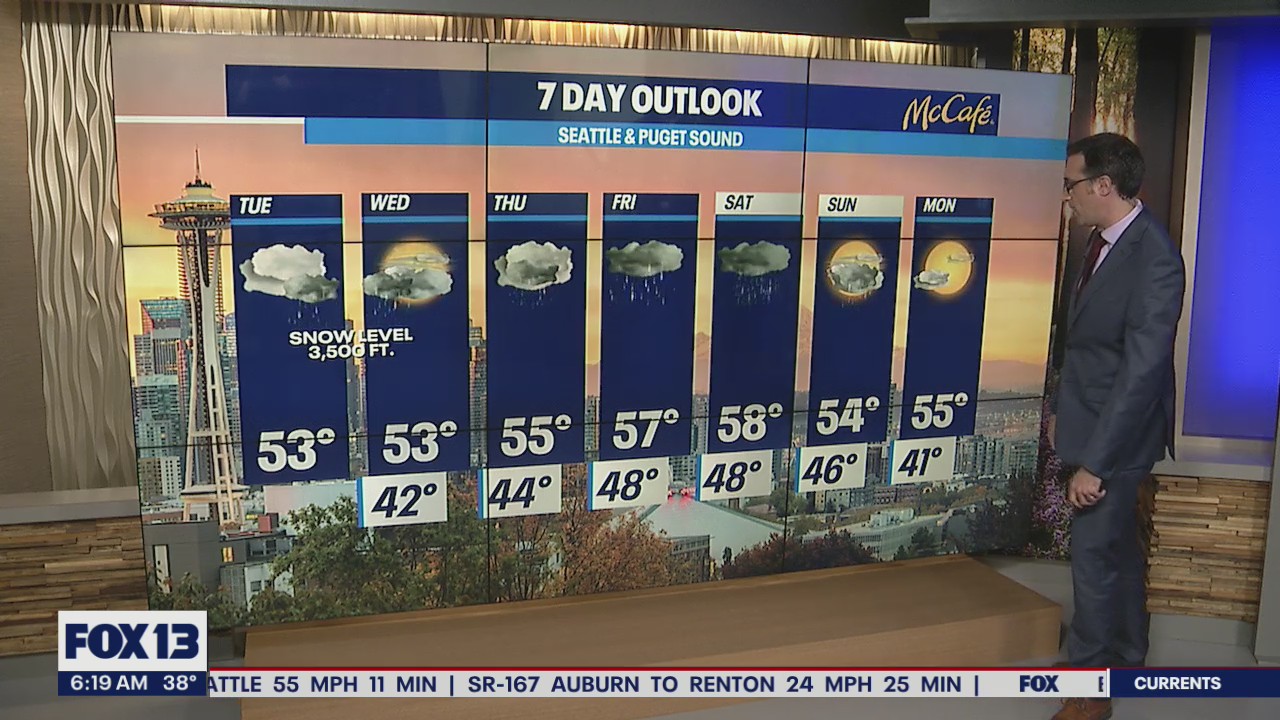 Some areas seeing temperatures below freezing
