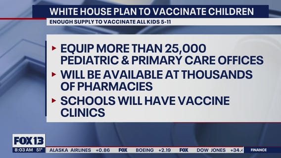 US details plans to roll out COVID-19 vaccine for children ages 5-11