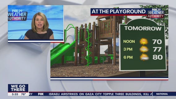 FOX 29 Weather Authority 7-day forecast 5 p.m.