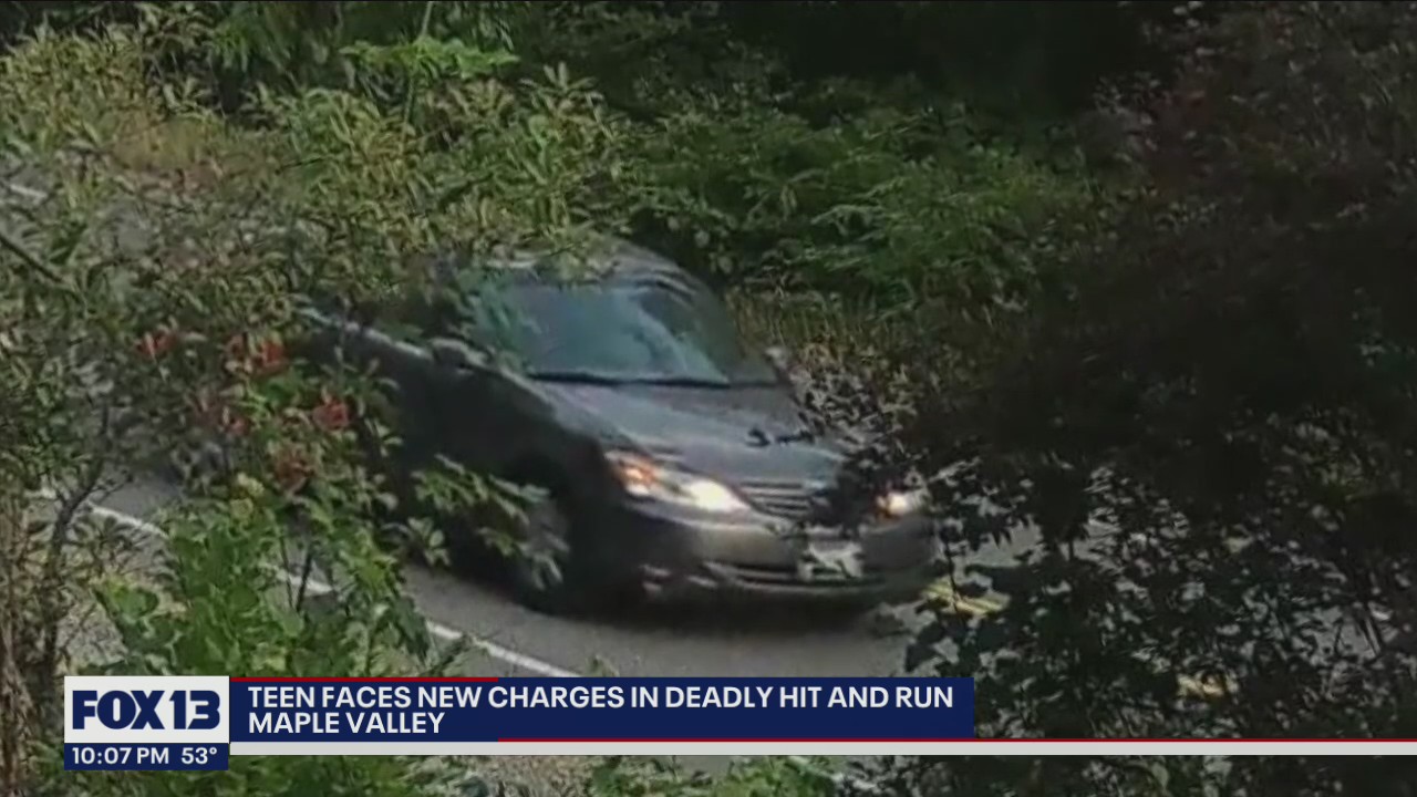 Teen accused in deadly Maple Valley hit-and-run now charged in second incident