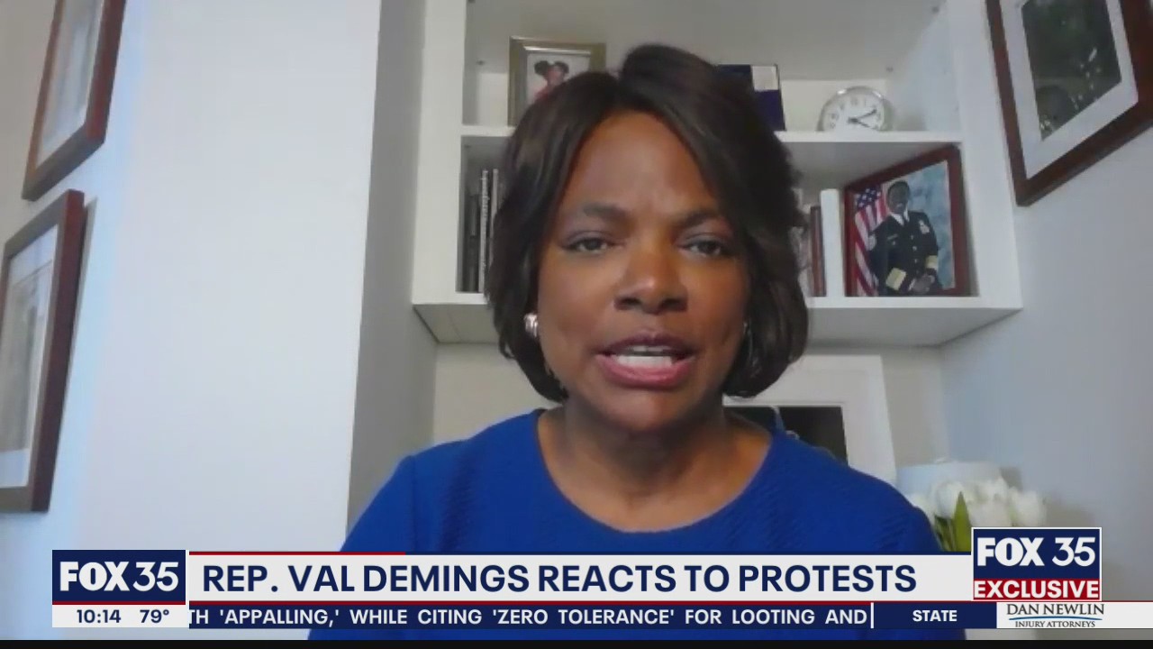 Rep. Demings reacts to deadly arrest of George Floyd