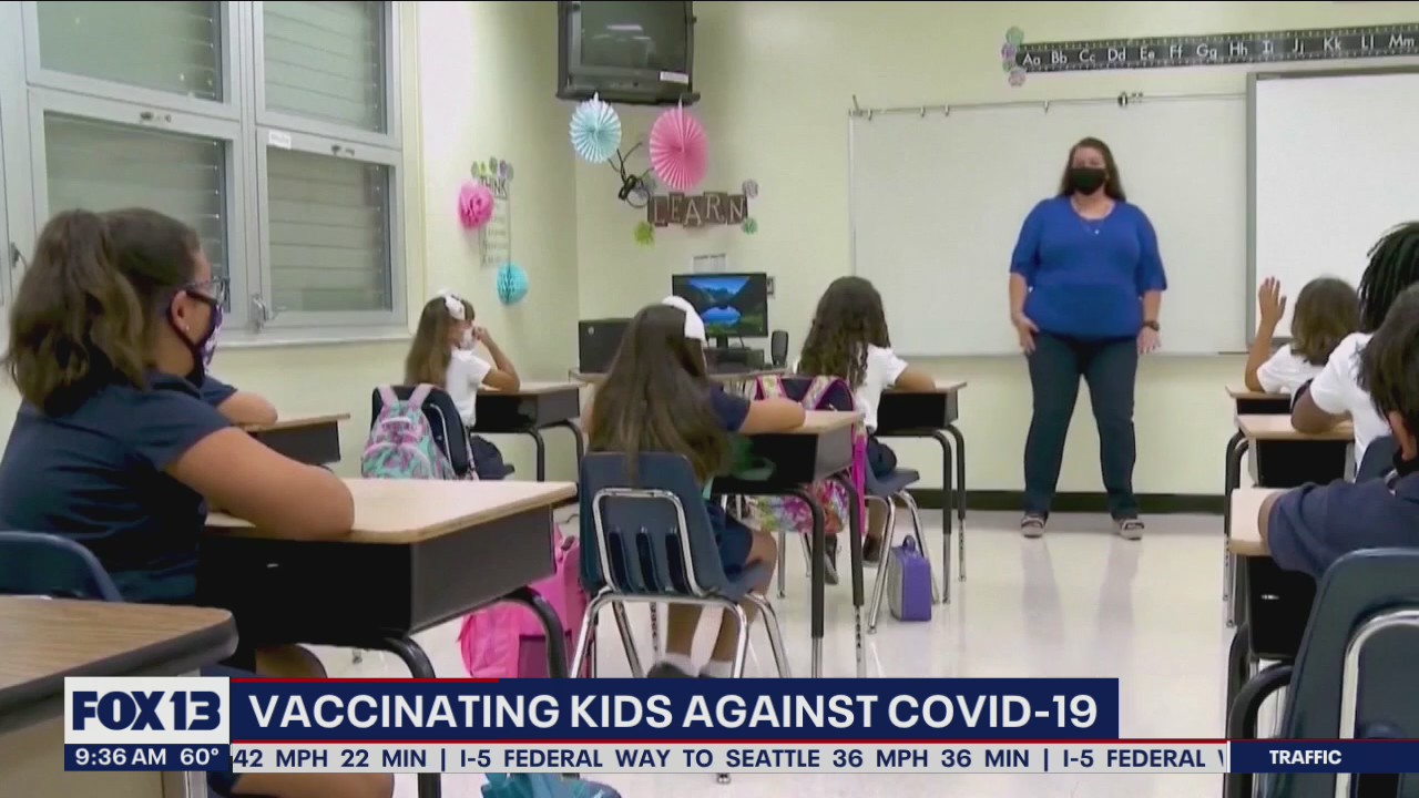 State Secretary of Health Dr. Shah talks to FOX 13 Morning News about vaccines for children