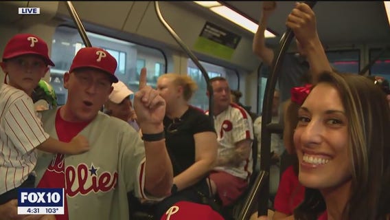 NLCS: Baseball fans using light rail to get to Game 4