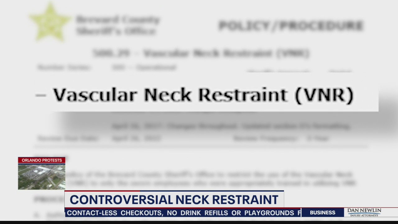 Controversial neck restraint
