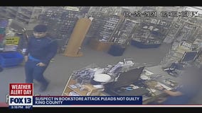 Suspect accused of attacking 70-year-old woman in bookstore pleads not guilty