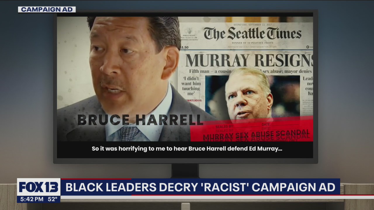 Black leaders decry 'racist' Seattle Mayor campaign ad