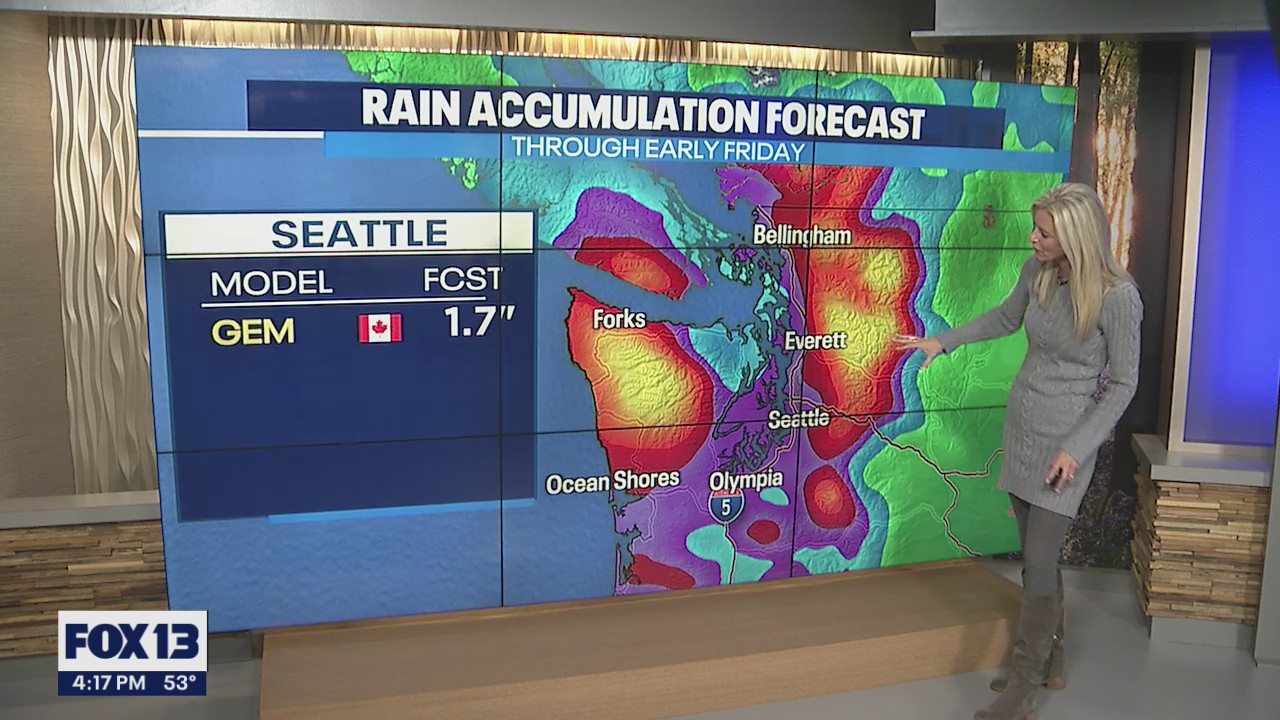 Heavy rains and flood watch, followed by sunny days