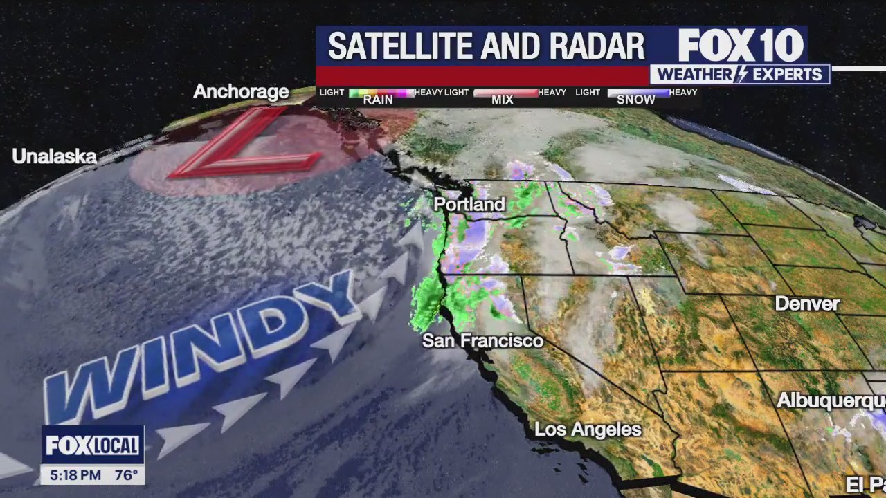 5PM Weather Forecast - 2/29/2024
