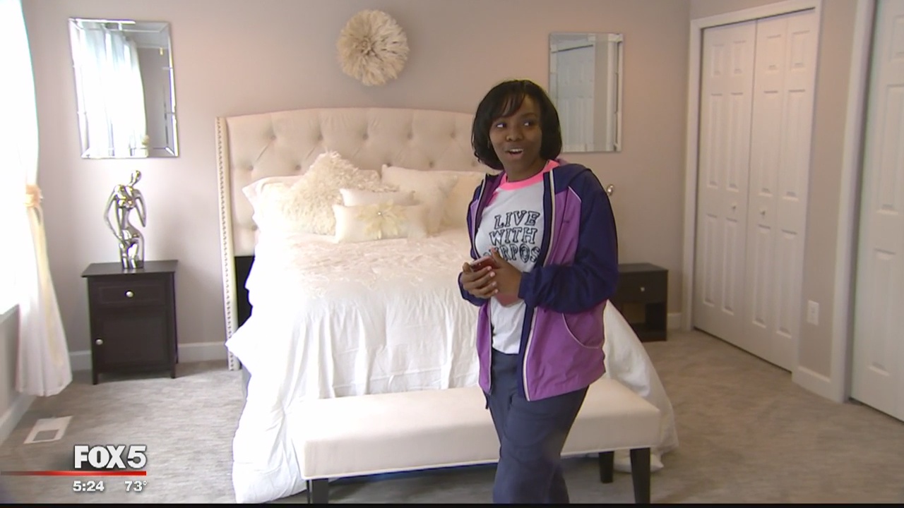 Army vet and his granddaughter who survived brain cancer receive free home makeover