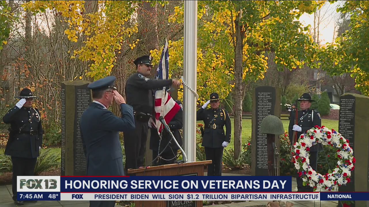 Honoring service on Veterans Day