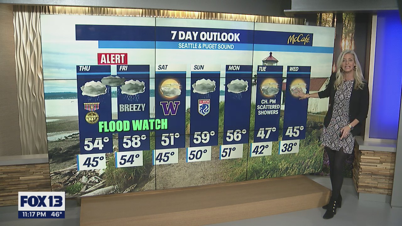 Flood Watch in effect for Thursday and Friday