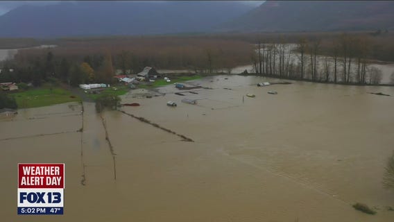 Flooding spreads through Skagit County