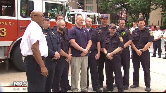 Deputy thanks DC first responders for saving his life after heart attack during hockey game