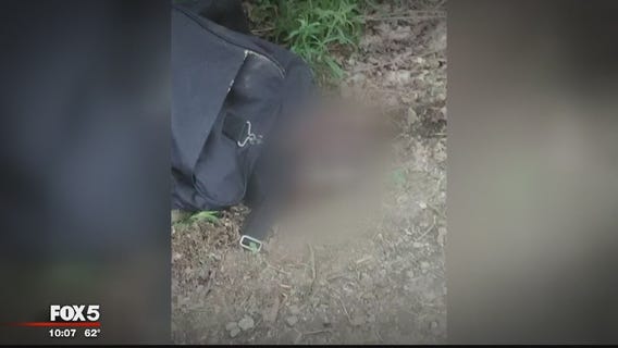 Pit bulls found dead inside duffel bag, plastic storage container