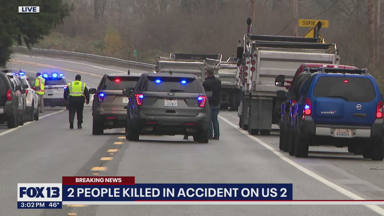 2 people killed in crash on US 2 near Monroe