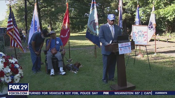 Small, but significant Memorial Day ceremony held for African American veterans who fought in the Civil War held in Camden