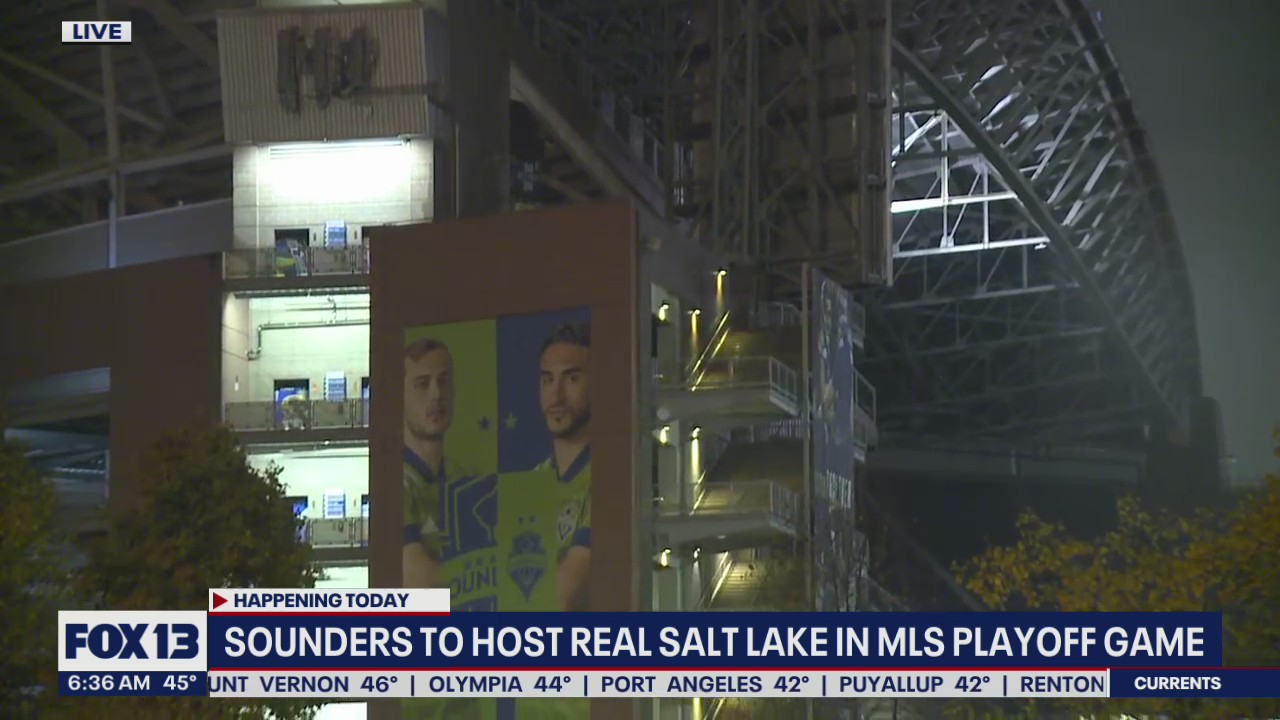 Sounders to host Real Salt Lake in MLS playoff game